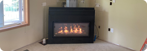 Fireplace installation and service